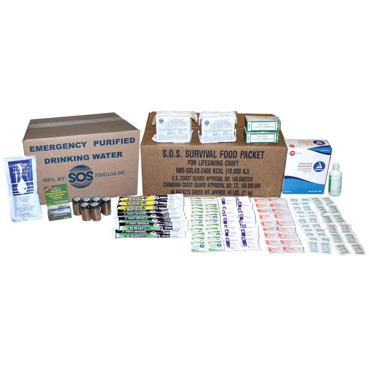10 Person Office Survival REFILL Kit