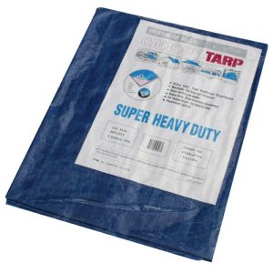 Blue Poly Tarp - 10' x 10'
