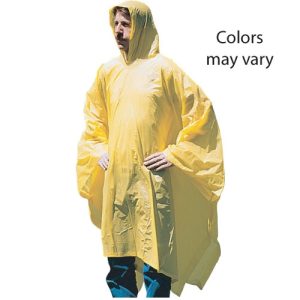 Vinyl Rain Poncho