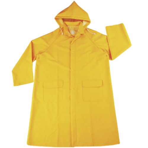 Rain Coat with Hood - XX-Large
