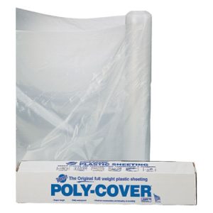 Clear Plastic Sheeting - 10' x 50'