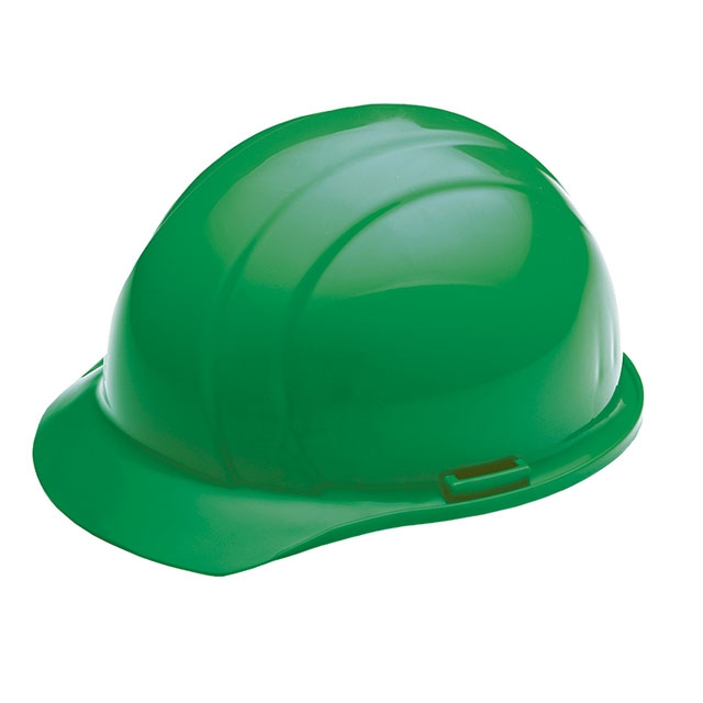 Hard Hat - 4-Point Suspension - Green