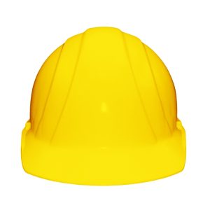 Hard Hat - 4-Point Suspension - Yellow