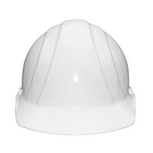 Hard Hat - 4-Point Suspension - White