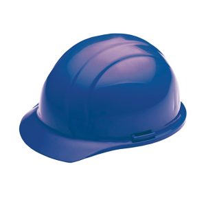 Hard Hat - 4-Point Suspension - Blue