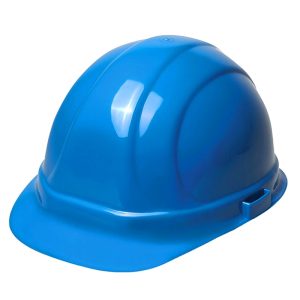 Hard Hat - 6-Point Suspension with Ratchet - Blue