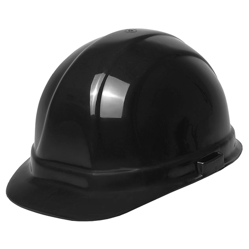 Hard Hat - 6-Point Suspension with Ratchet - Black