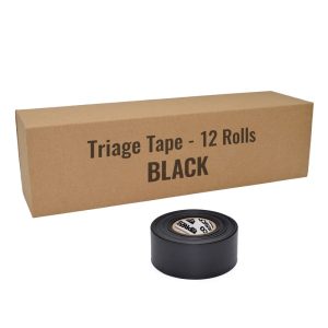 Triage Tape - Black - 12-Pack