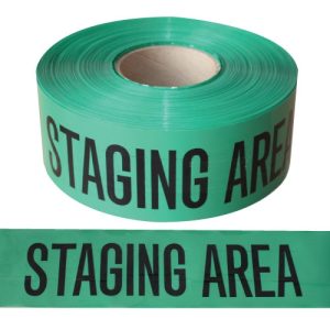Barricade Tape STAGING AREA - 1000'