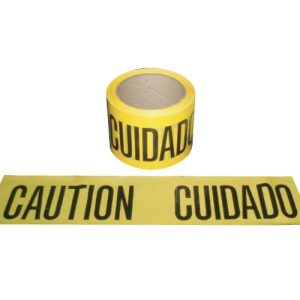 Barricade Tape CUIDADO / CAUTION - 300'