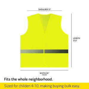 Child's Safety Vest LIME