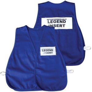 ICS Cloth Safety Vest - Royal Blue