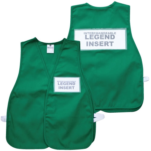 ICS Cloth Safety Vest - Green