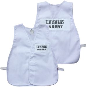 ICS Cloth Safety Vest - White