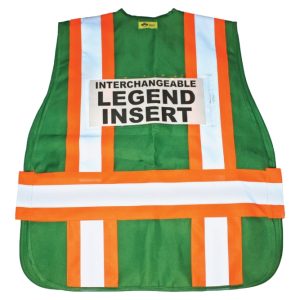 ICS Deluxe Vest with Stripes - Green