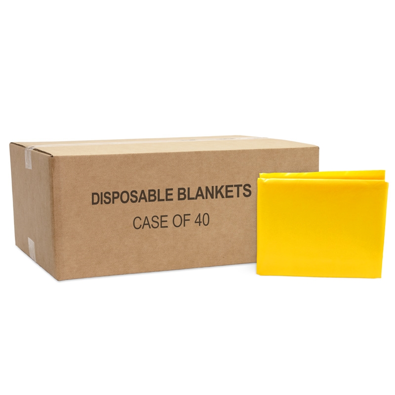 Disposable Emergency Blankets - 40/case