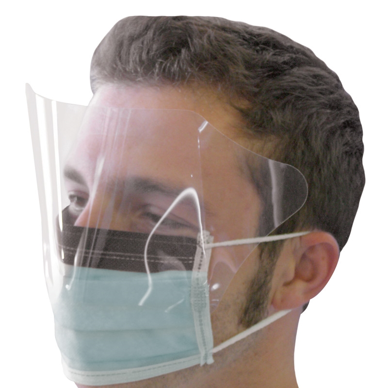 Face Mask with Face Shield - Each