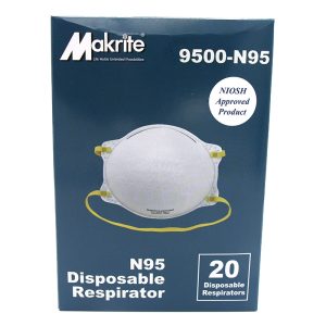 NIOSH N95 Cone Mask 9500 - 20-Pack