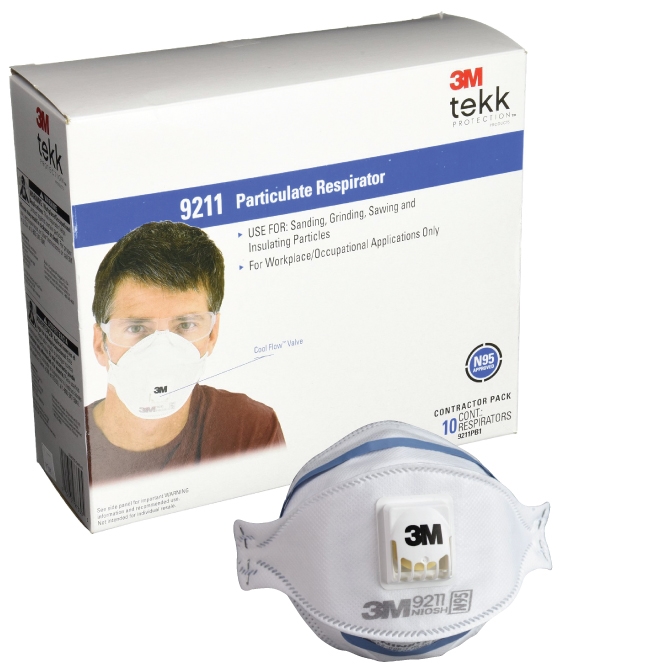 3M™ Aura™ Particulate Respirator 9211 N95 - 10-Pack