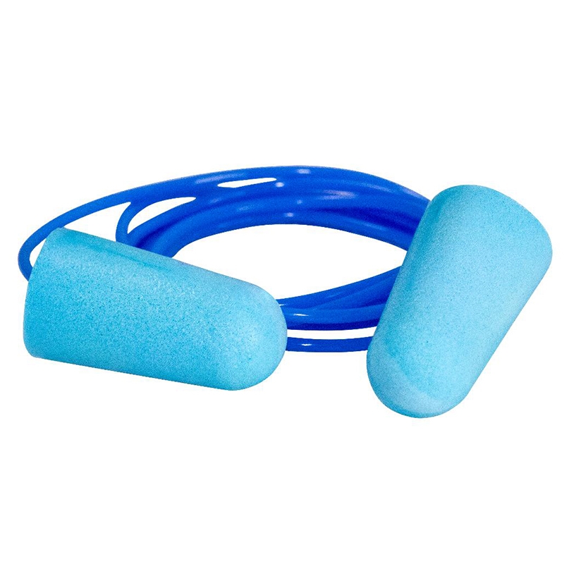 Corded Foam Ear Plugs - 1 Pair