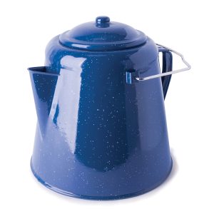 Enamel Percolator Coffee Pot - 20 Cup