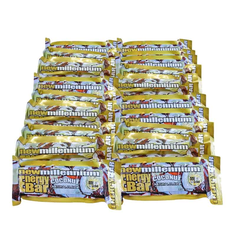 Millennium Energy Bar - Coconut - 24-Pack