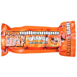 Millennium Energy Bar - Orange - 24-Pack
