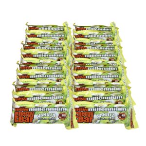 Millennium Energy Bar - Vanilla - 24 Pack