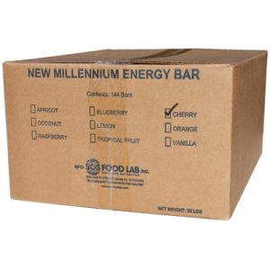 Millennium Energy Bar - Cherry - Case of 144