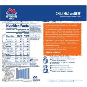Mountain House Foods Chili Mac with Beef - Pouch