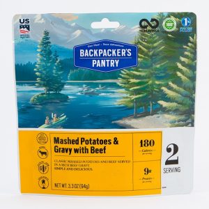 Backpacker's Pantry Mashed Potatoes with Gravy & Beef
