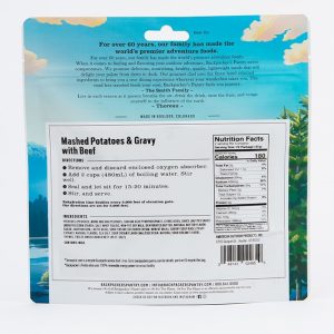 Backpacker's Pantry Mashed Potatoes with Gravy & Beef