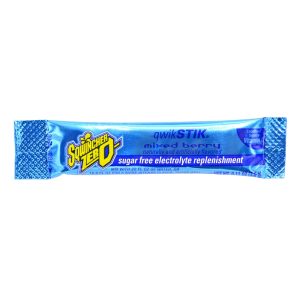 Sqwincher Zero Powdered Drink Tube 10ct Berry