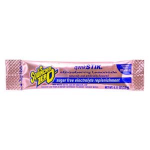 Sqwincher Zero Powdered Drink Tube 10ct Strawberry Lemonade