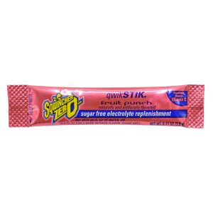 Sqwincher Zero Powdered Drink Tube 10ct Fruit Punch