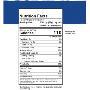 Mountain House Diced Beef - #10 Can