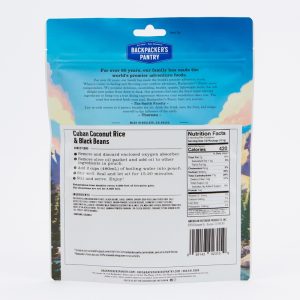 Backpacker's Pantry Cuban Coconut Rice & Black Beans