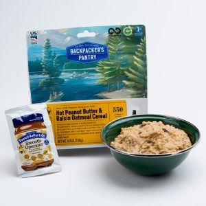 Backpacker's Pantry Peanut Butter & Raisin Oatmeal