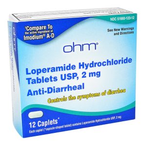 Loperamide HCl Anti-Diarrheal Tablets 12 Pack