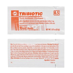 Triple Antibiotic Ointment .5 gm - 25-Pack