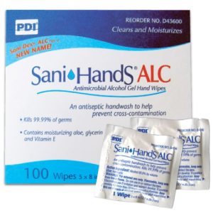 Sani-Hands Instant Hand Sanitizing Wipes - 100-Pack