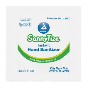 Sannytize Instant Hand Sanitizer Wipes - 100 Pack