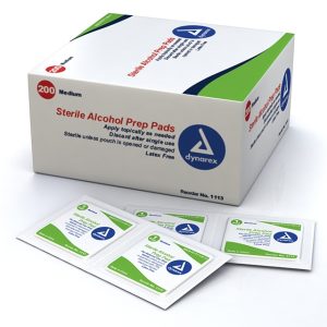 Alcohol Prep Pads - 200-Pack