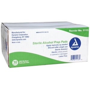 Alcohol Prep Pads - 2000-Pack