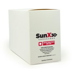 SunX 30+ Sunscreen - 25 Pack
