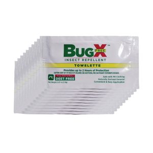 Bug X Insect Repellent Towelettes - 10-Pack