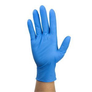 Blue Nitrile Exam Gloves - X Large 100 pack