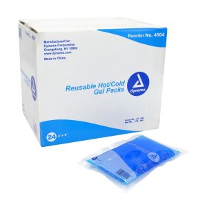 Reusable Hot / Cold Gel Pack 4" x 6" - 24-Pack