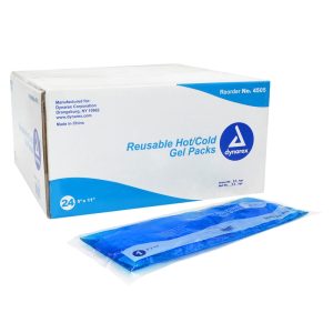 Reusable Hot / Cold Gel Pack 5" x 11" - 24-Pack
