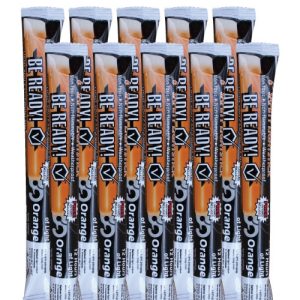 Light Stick - 12-Hour - Orange - 10-Pack